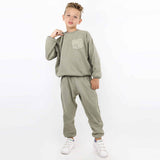 Minime - BOYS Fur Suit OILY