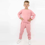 Minime - BOYS Fur Suit PINK
