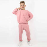 Minime - BOYS Fur Suit PINK