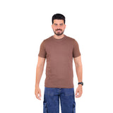 Sutra - Basic Slim Fit Round T_Shirt