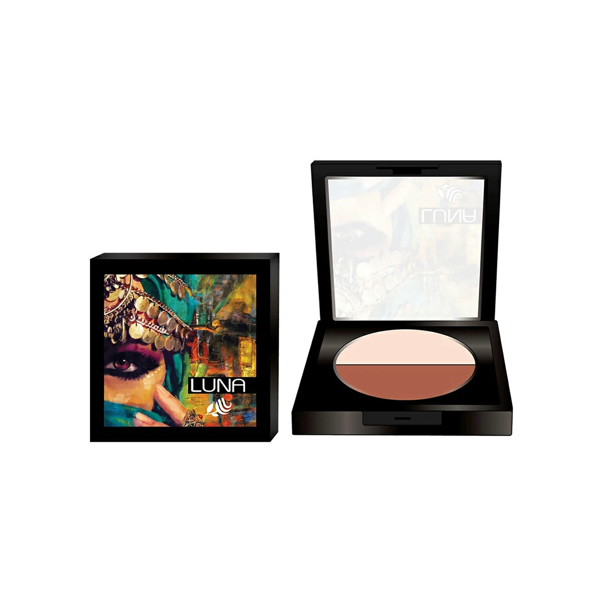 Luna -  3D Compact Bronzing Powder  No 2