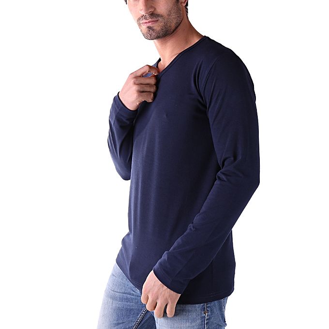 champs land - Doe Men Long Sleeve V-Neck T-Shirt