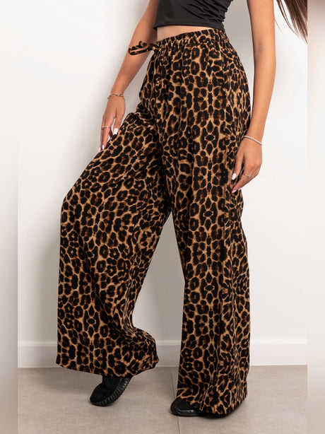 MARWA EL EZABY BOUTIQUE - Leopard Pants