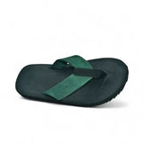Leazus - Leather SnapToe - Olive Green