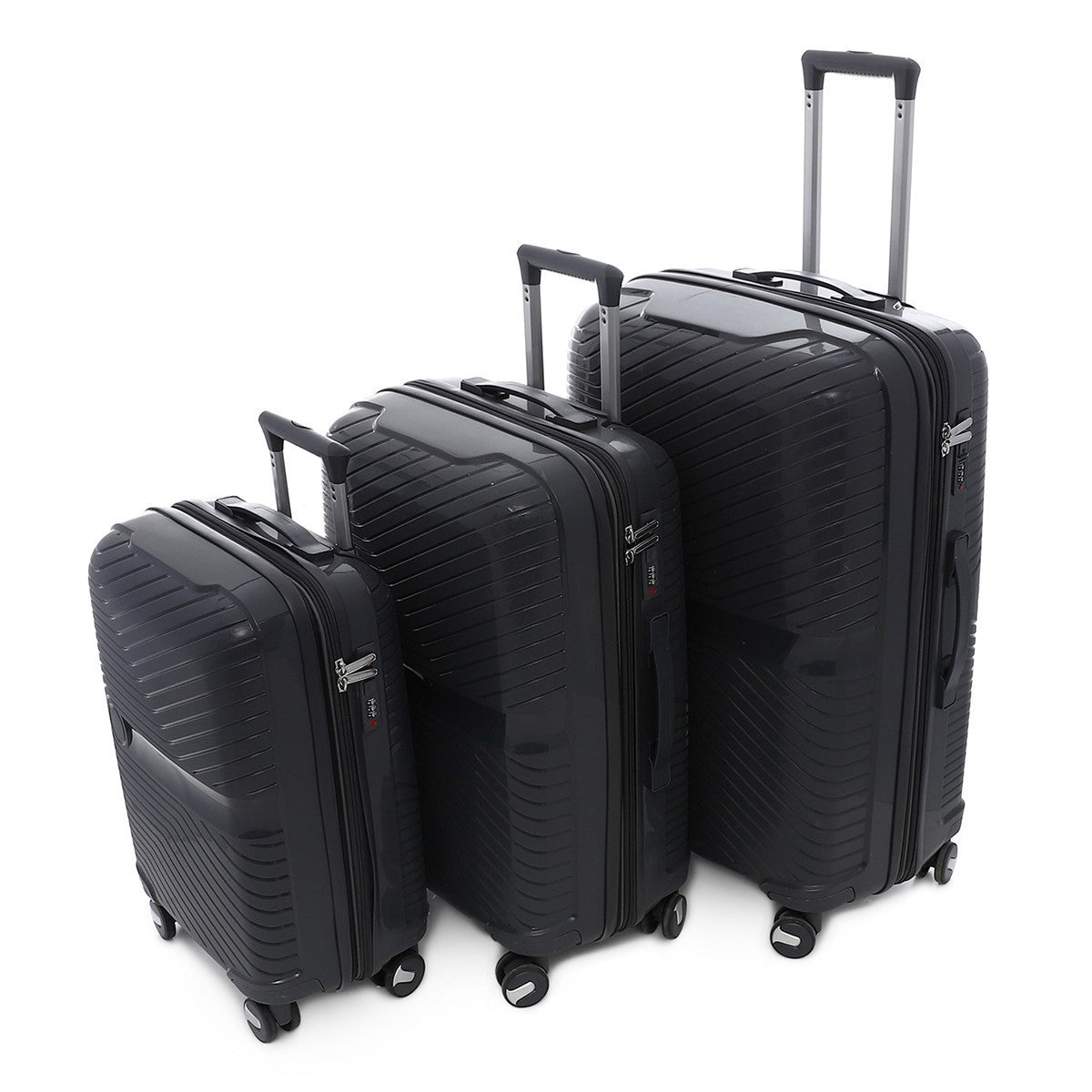 CROSSLAND - Wheeled Travel Bag, TSA Lock and Double Zipper