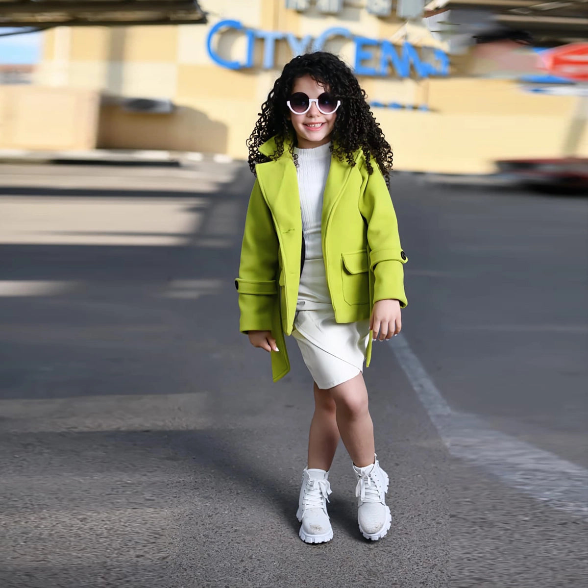 Rokido Fashion - Kiwi hooded broadcloth jacket