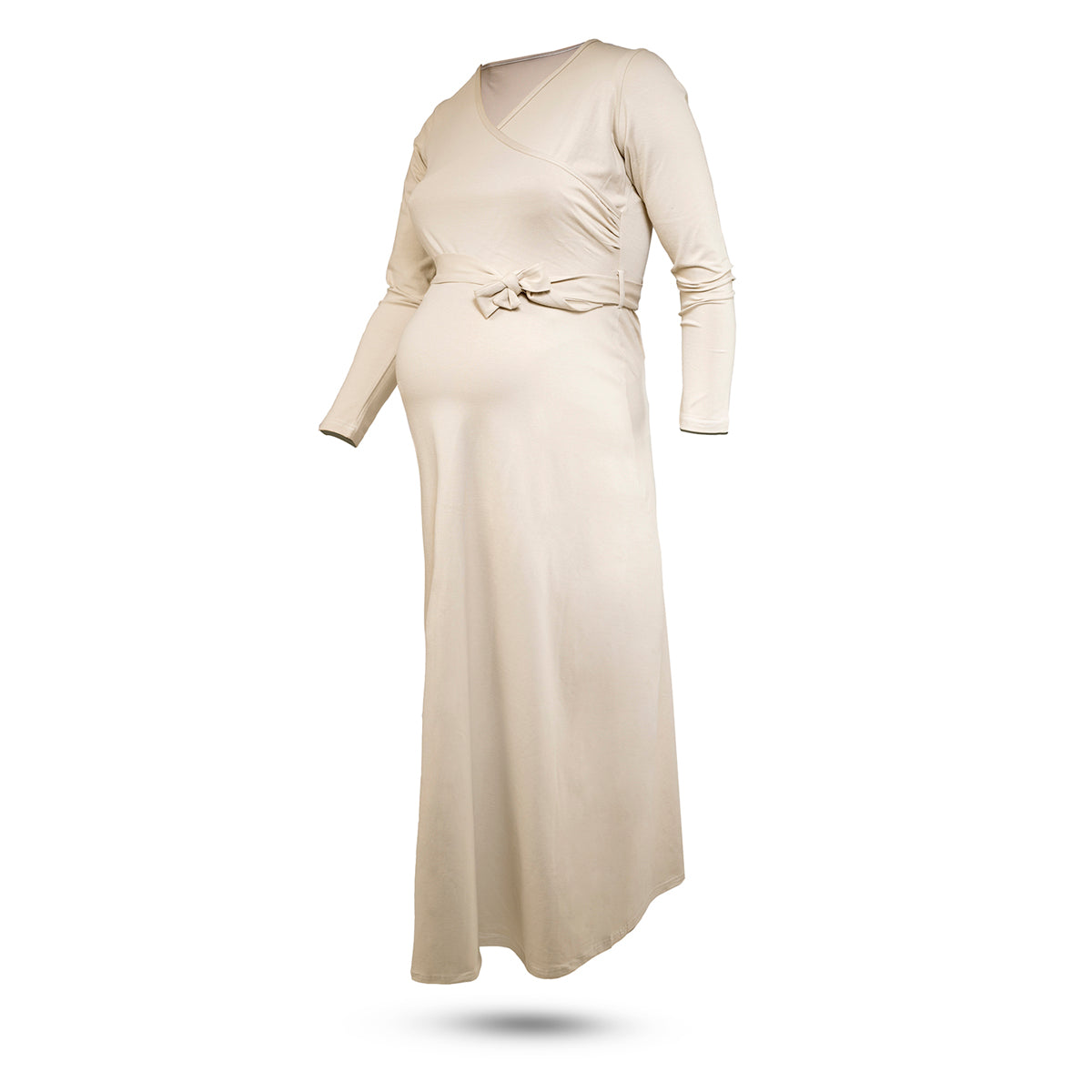 Hesper - Basic maternity & nursing dress long sleeves
