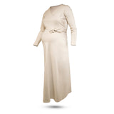Hesper - Basic maternity & nursing dress long sleeves