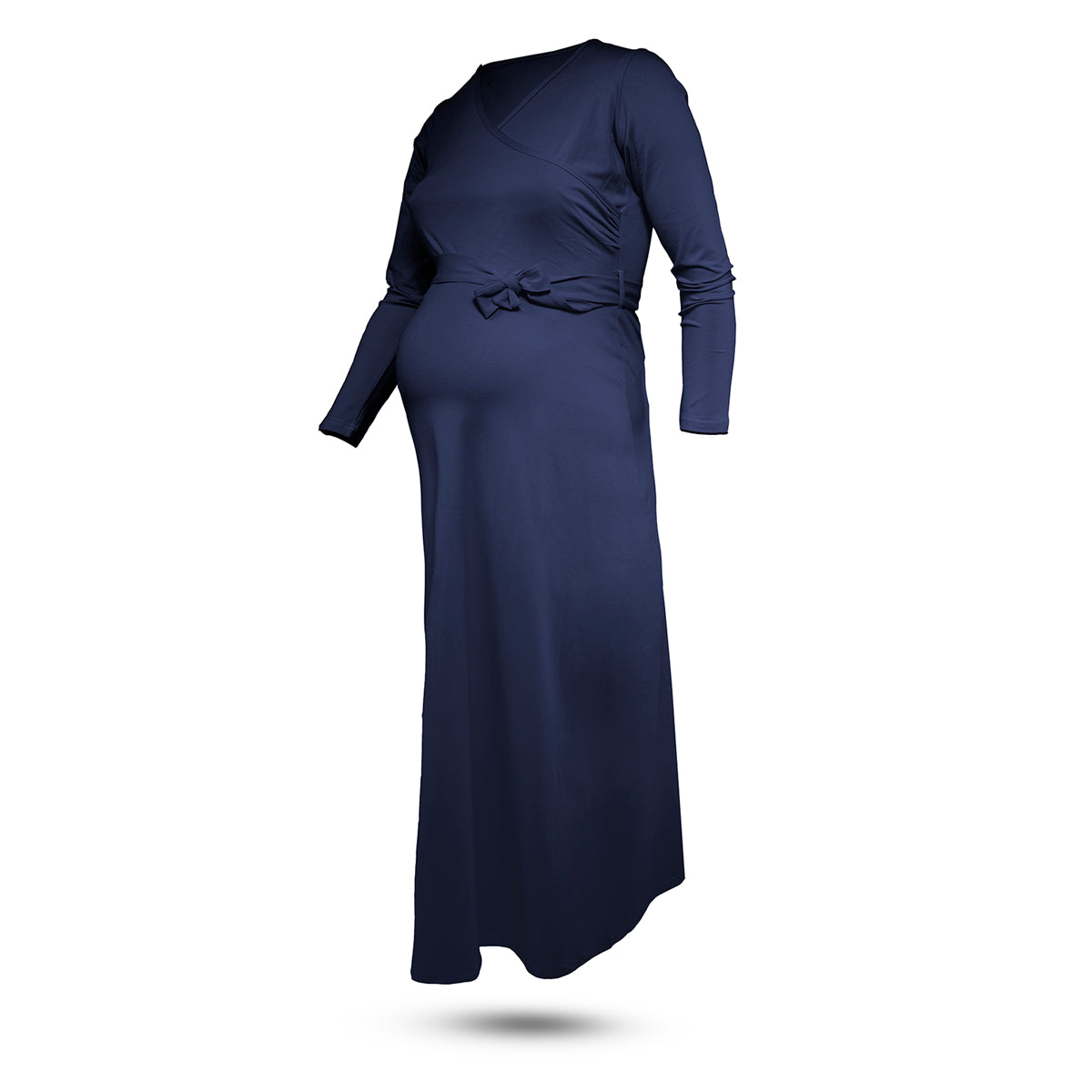 Hesper - Basic maternity & nursing dress long sleeves