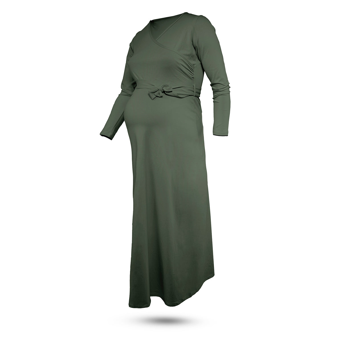 Hesper - Basic maternity & nursing dress long sleeves