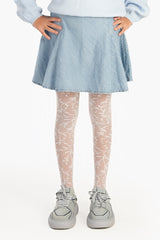 Carina -Girly Jacquard Pantyhose