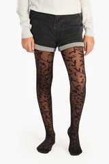 Carina -Girly Jacquard Pantyhose
