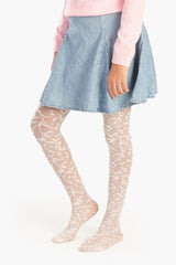 Carina -Girly Jacquard Pantyhose