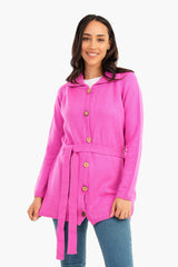 Carina - Knitted Hip Length Cardigan