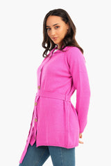 Carina - Knitted Hip Length Cardigan