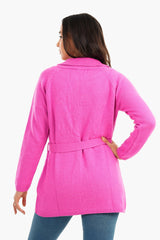 Carina - Knitted Hip Length Cardigan