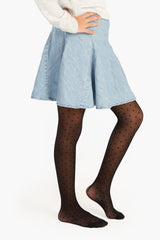 Carina -Girly Dotted Pantyhose