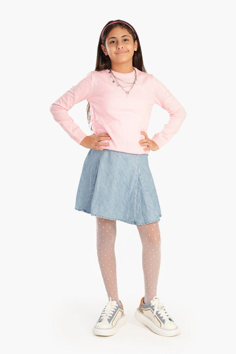 Carina -Girly Dotted Pantyhose