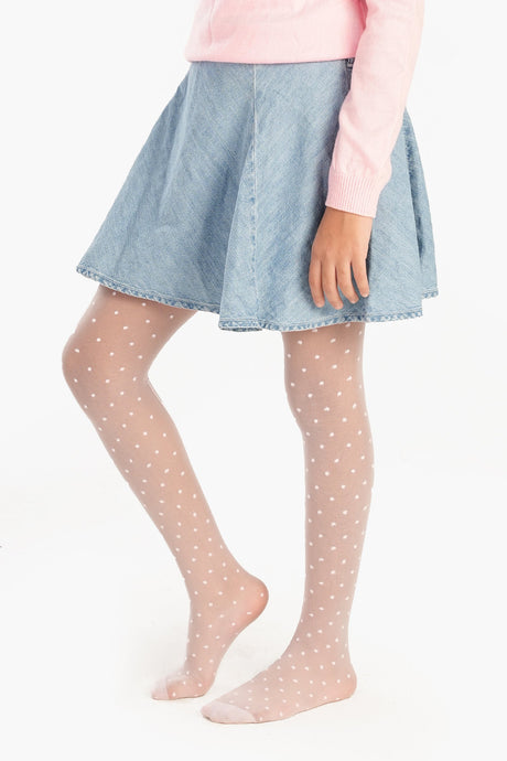 Carina -Girly Dotted Pantyhose