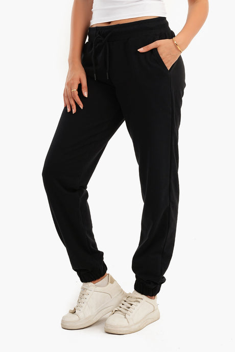 Carina -Black Lounge Joggers