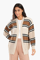 Carina - Fleece & Leather Black Jacket