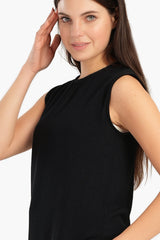 Carina - Sleeveless Blouse with Slits