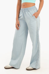 Carina - Lightweight Wide Leg Jeans