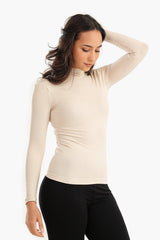 Microfiber Long Sleeves Top