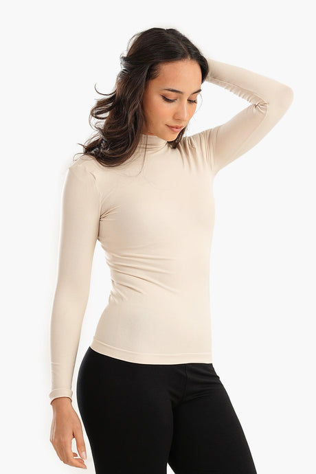 Microfiber Long Sleeves Top