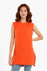 Carina - Lightweight Round Neck Blouse