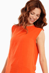 Carina - Lightweight Round Neck Blouse