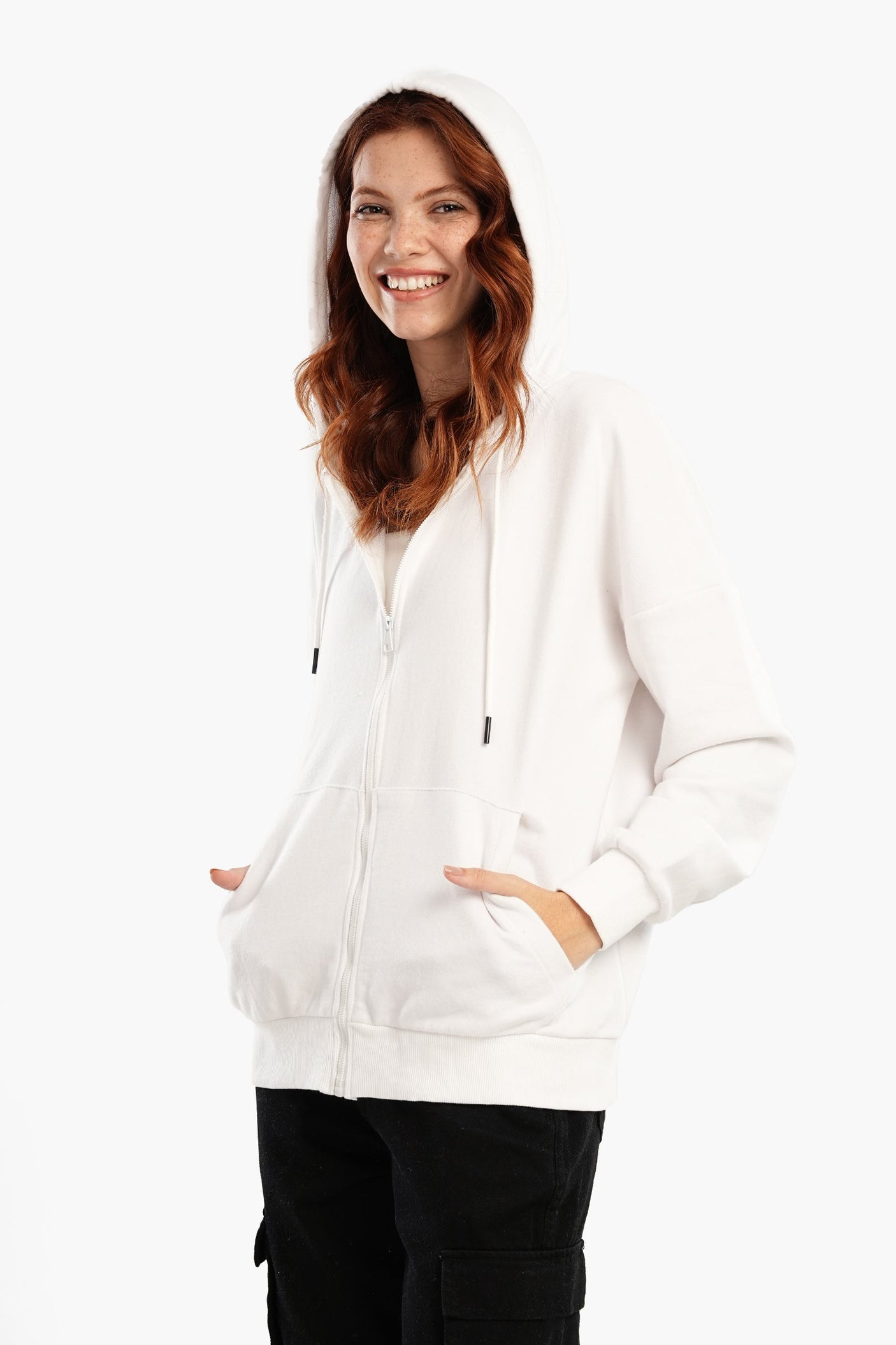 Carina - Round Neck Lounge Sweatshirt For Women
