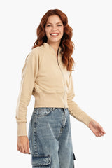 Carina - Lounge Jacket with Wide Hem