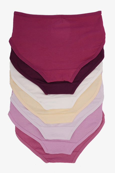 Carina - Pack of 7 Girly Brief Panties For women