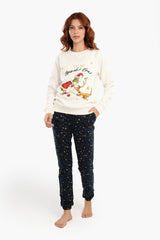 Carina - Stars All Over Print Pyjama Pants For Women