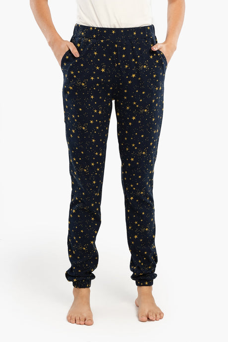 Carina - Stars All Over Print Pyjama Pants For Women