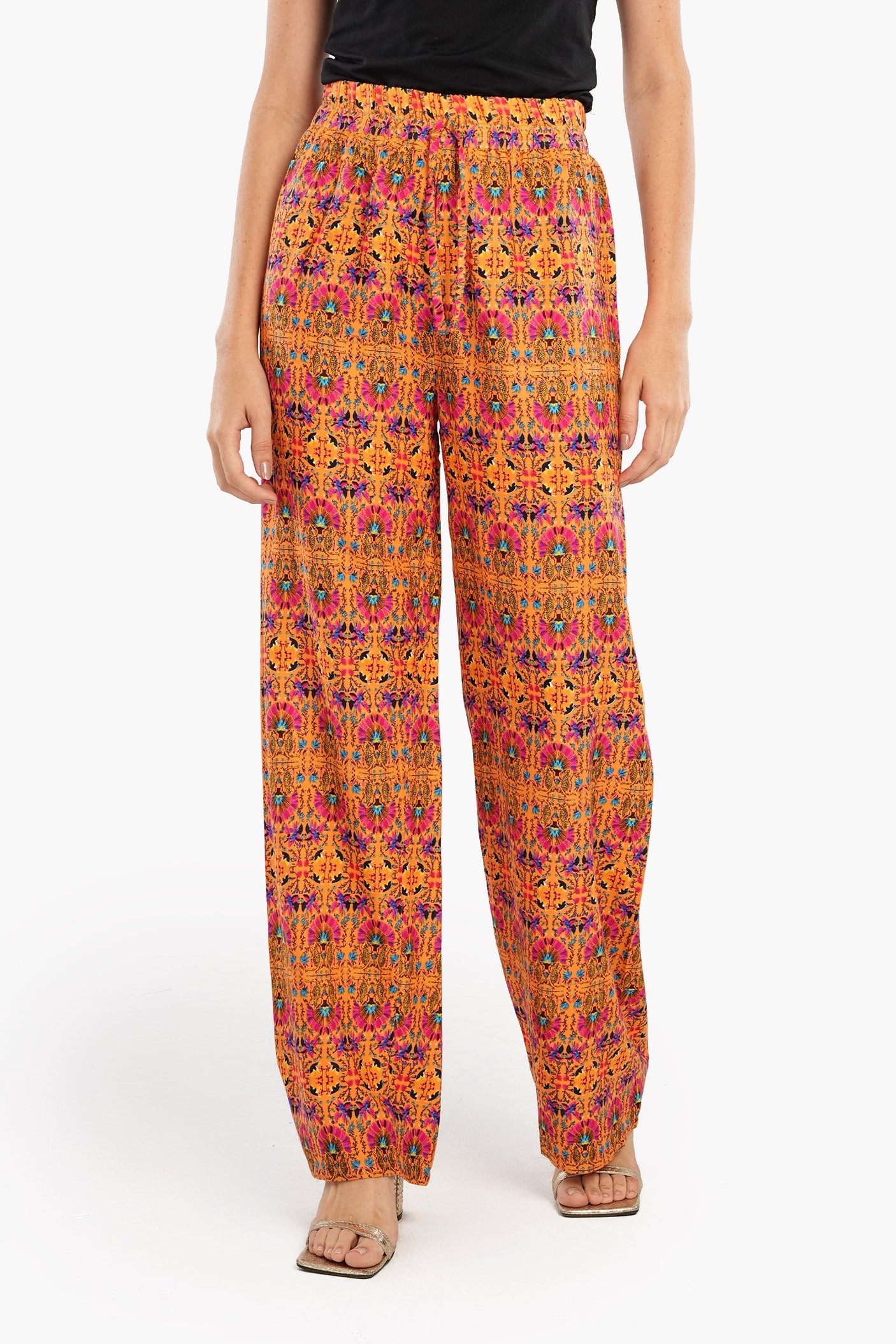 Carina - Colorful Printed Pants