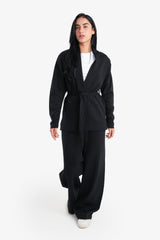 Carina -Lounge Cardigan with Folded Collar