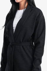 Carina -Lounge Cardigan with Folded Collar