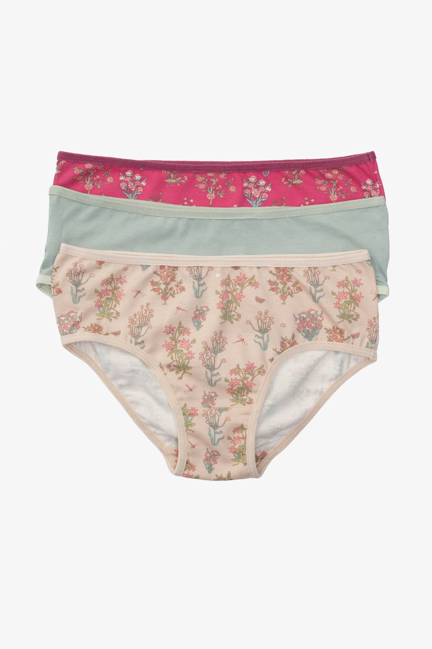 Carina - Pack of 3 Colored Brief Panties