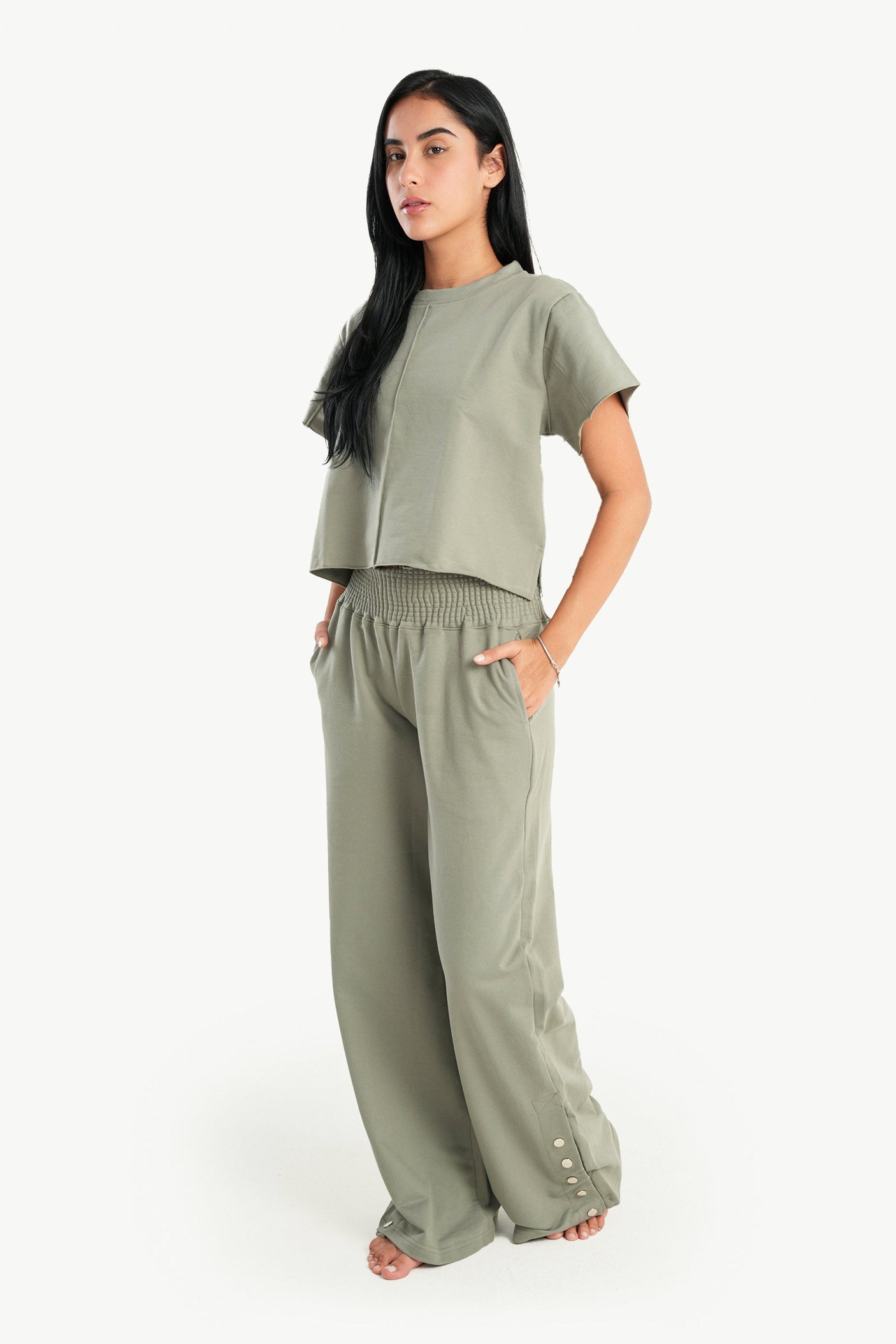 Carina - Pyjama Pants with Wide Waist