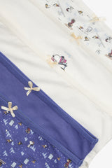 Carina - Pack of 5 Girly Brief Panties