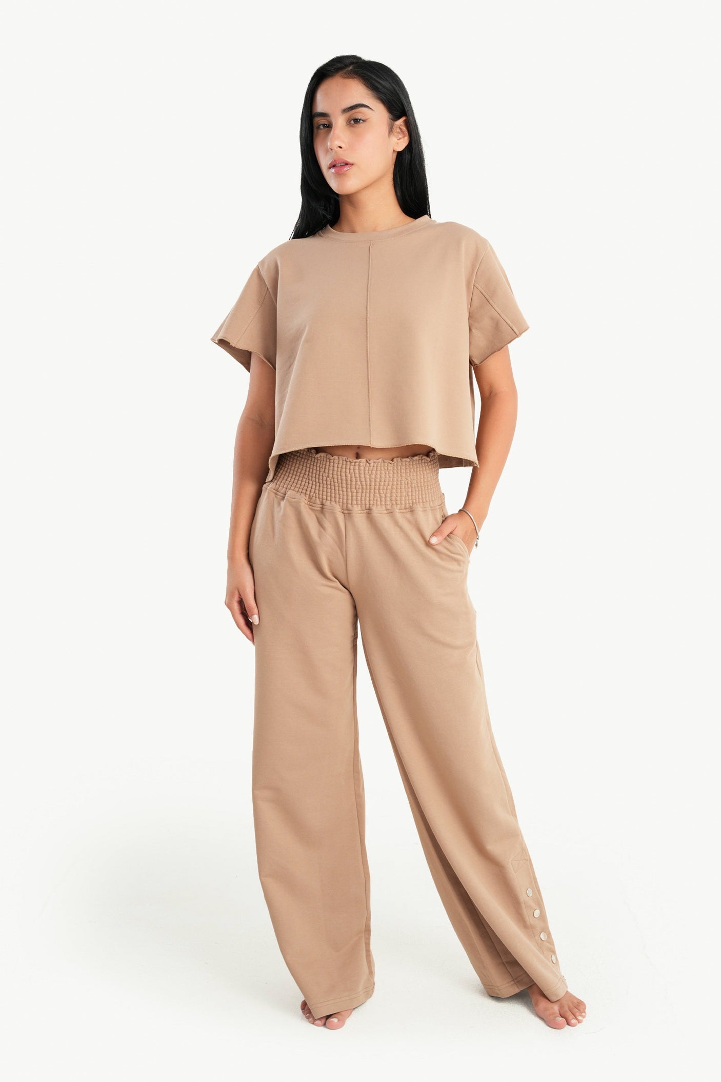 Carina - Pyjama Pants with Wide Waist