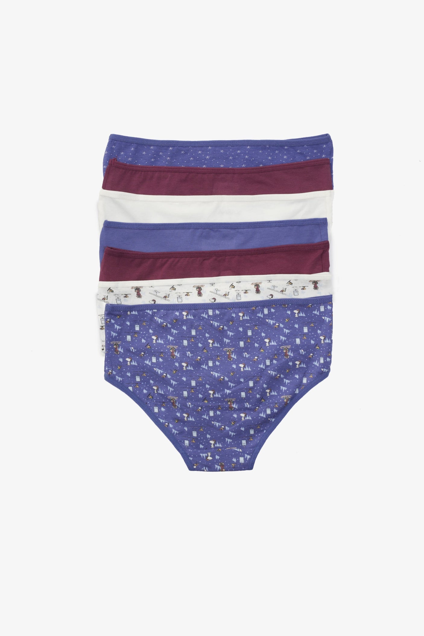 Carina - Pack of 7 Colored Brief Panties