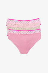 Carina - Pack of 5 Colored Full Brief Panties