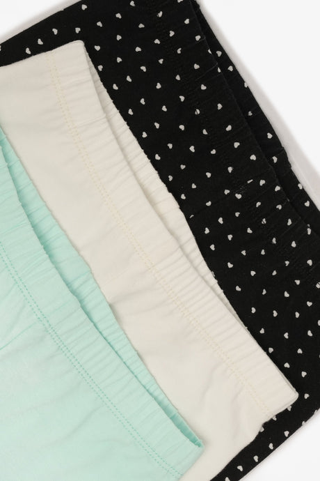Carina - Pack of 3 Girly Long Leggings
