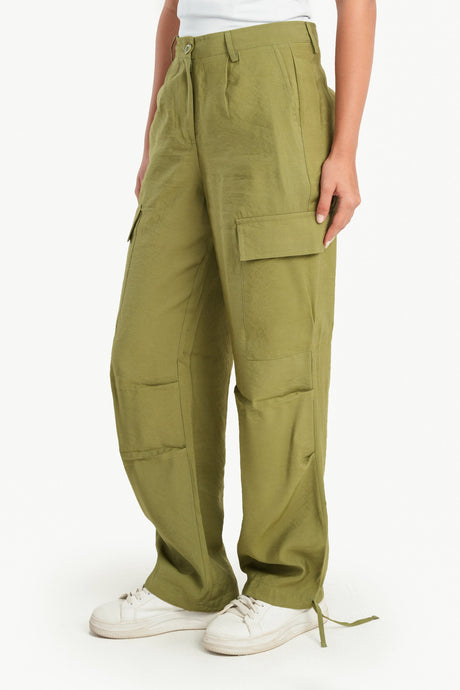 Carina -Cargo Pants with Drawstring