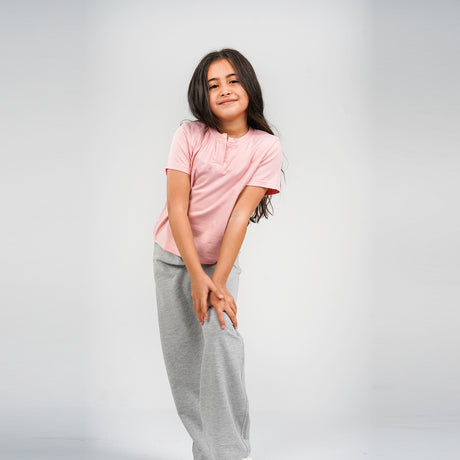 Aries - Wide Leg Grey Pants