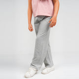 Aries - Wide Leg Grey Pants