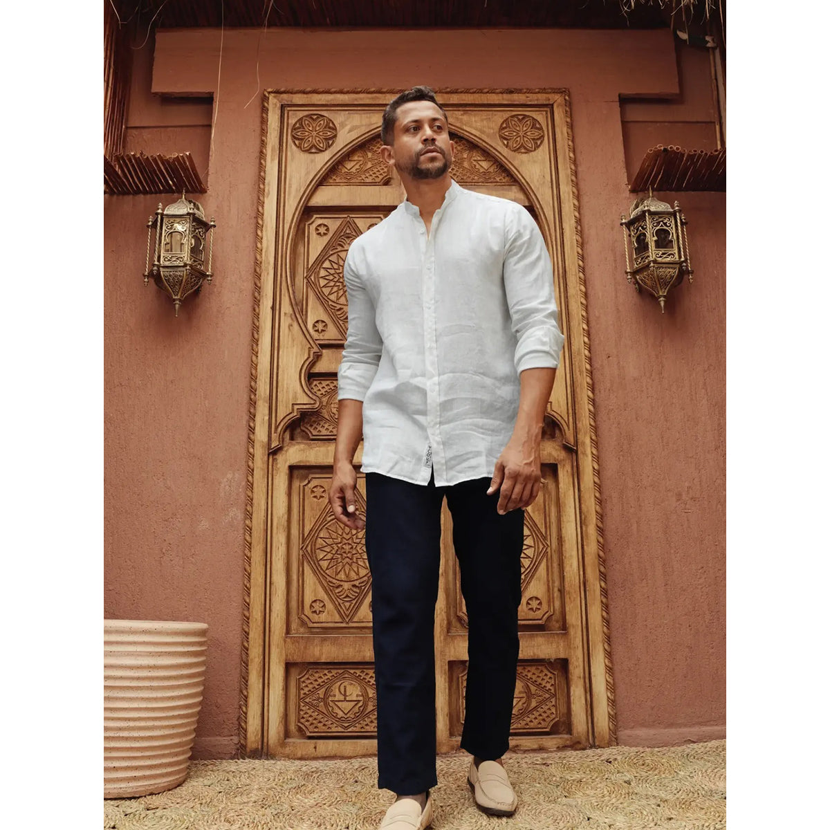Coup – Linen Shirt With Long Sleeves